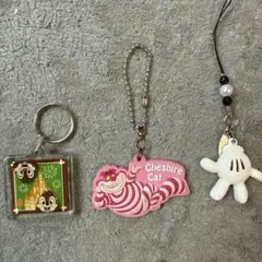 ディズニーキャラクター ストラップセット