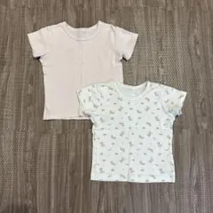 ベビー　キッズ　半袖肌着　2枚SET