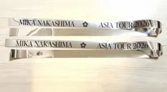 中島美嘉 銀テープ 2本 ASIA TOUR 2026 コンサート