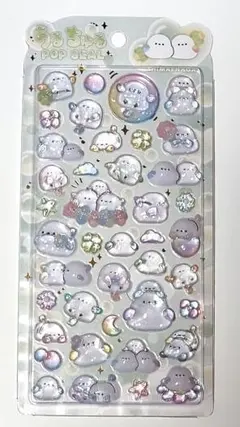 うるちゅる ポップシール☆シマエナガ　クラックス