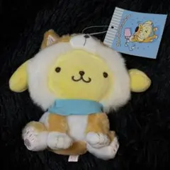 ポムポムプリン 干支 馬 ぬいぐるみ キーホルダー キーチェーン付き