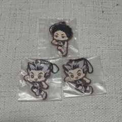 ハイキュー!! 一番くじ ラバーチャーム H賞　木兎光太郎・赤葦京治