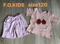 F.O.KIDS キッズ パジャマ ルームウェア Tシャツ&ショートパンツセット