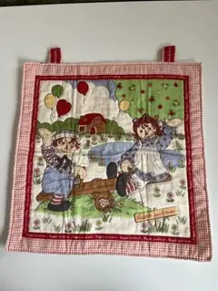 【ハンドメイド】タペストリー アン&アンディ