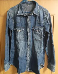 ユニクロ デニムシャツ xl