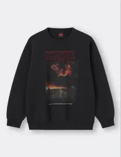 GU STRANGER THINGS ヘビーウェイトスウェットプルオーバー
