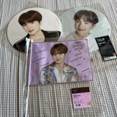 BTS ユンギ うちわ フラッグ BTS SUGA ユンギ うちわ フラッグ セット 公式