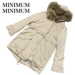 【MINIMUM MINIMUM】レディース　アウターコート　ラクーン　ラビット