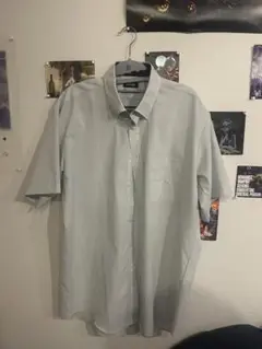 【洋服の青山】　DotAir 半袖ドレスシャツ