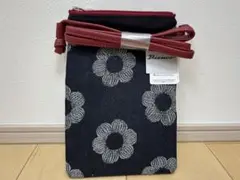 【タグ付き】 [ビアンコ] ポシェット ショルダーバック 花柄