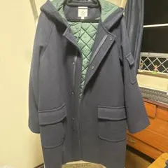 ⭐︎LACOSTE中古品大放出⭐︎LACOSTEネイビー ダッフルコート