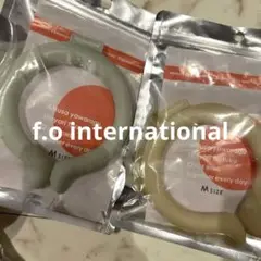 新品未使用　f.ointernational suoスオ　Mサイズ　2点セット