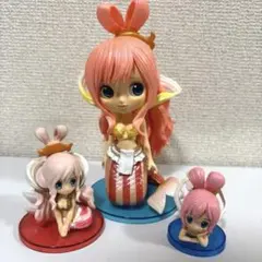 ワンピースフィギュア　しらほし姫セット