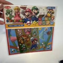 【新品未使用】マリオ　シールつき　おりがみ