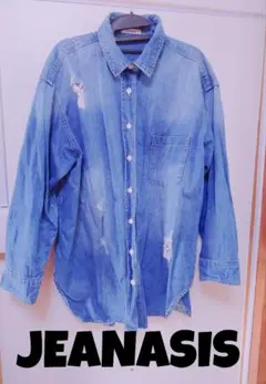 JEANASIS デニムジャケット ダメージ加工