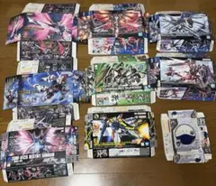 【空箱・上箱のみ】ガンプラ空箱 9点セット