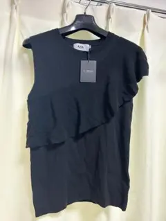 AZULノースリニット　黒