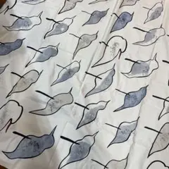 Ylva Kongbäck 鳥模様 綿生地