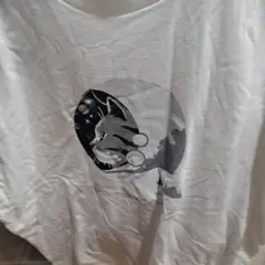 アストロキャットモノトーンユニバース｜Tシャツsサイズ