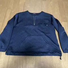 rotar Mサイズ　ネイビー ヘリンボーンキルティングジャケット　ブルゾン