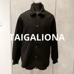 タイガリオナ TAIGALIONA ブルゾン コーチジャケット 黒