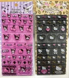タイルシール　サンリオ　ハローキティ　ヒョウ　クロミ　大人気　かわいい　シール