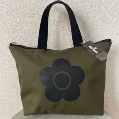 新品タグ付き【MARY QUANT】 マリークワント　トートバッグ カーキのサムネイル