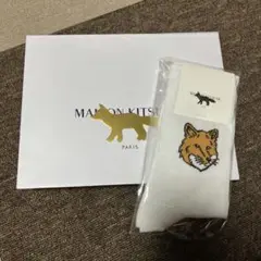 MAISON KITSUNE ホワイトソックス 白靴下