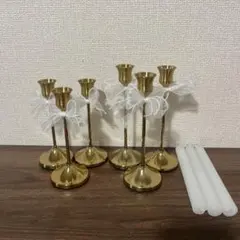 新品☆ローラアシュレイ ガラス製キャンドルスタンド ペア - メルカリ