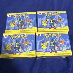 ス*✨様 ハッピーセットポケモンおもちゃ4個セットとプロモカードパック