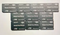 SONY ソニー PSP メモリースティック 1GB 10枚