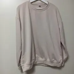 ライトピンク XL クルーネック トレーナー