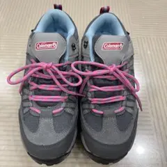 Coleman アウトドアシューズ グレー/ピンク