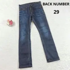 【BACK NUMBER】スキニーデニム ジーンズ (29) NEWSHINY