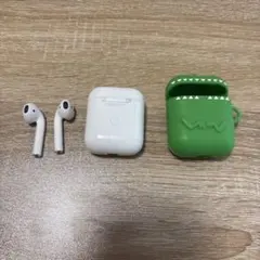 Apple公式　AirPods第二世代　カバー付き