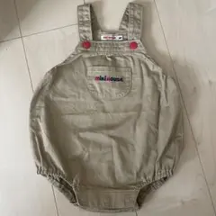 miki HOUSE ベージュ オーバーオール M