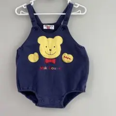 Mikihouse ミキハウス　ロンパース　オーバーオール ダルマオール　80