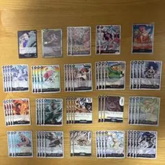 ワンピースカード　黒クロコダイル　デッキパーツ　蒼海の七傑＋Heroines