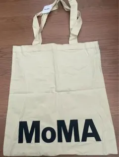 MOMAトートバッグ　ホワイト Baggu スタンダードバッグ MoMA Address ホワイト(MoMA Address