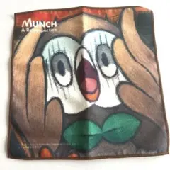 ムンクコラボ　モクローはんかち