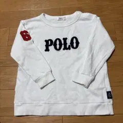 Polo Baby ポロ トレーナー 100cm 白