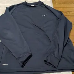 NikeFIT ネイビー 長袖カットソー XL