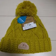 ピクチャーPicture Haven Beanie カレー色 フリーサイズ