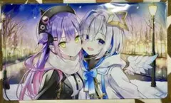 【未開封】常闇トワ 天音かなた プレイマット ラバーマット ホロライブ