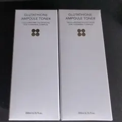 新品未開封SKIN&LAB グルタチオンアンプルトナー 200ml 2本セット