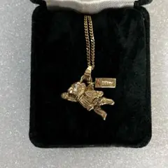 Harrods ハロッズ クマチャーム ネックレス ペンダント テディベア