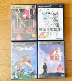 【中古品】PS2ゲームソフト4本セット