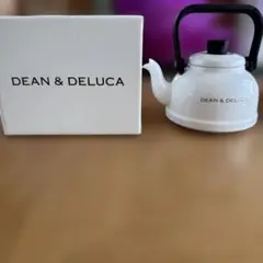 [希少品] DEAN & DELUCA ホーローケトル ホワイトのサムネイル