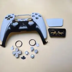PS5 DualSense 純正 コントローラー 外装 ホワイト 修理 取替用