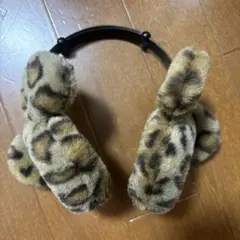 東京ディズニーリゾート　イヤマフ　ひょう柄 DISNEY (ディズニー) ディズニーグッズ ディズニー ヒョウ柄